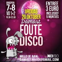 Foute disco op 20 oktober